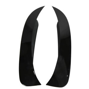 リア リップ スプリッター 傷つき防止 耐摩耗性 色褪せない リア バンパー カナード ABS ブラック SR-BB-9053 Exterior parts for cars