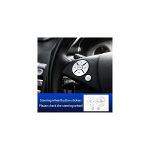 �X�e�A�����O �z�C�[�� �{�^�� �J�o�[ �g���� �X�e�b�J�[ �K�p: �����Z�f�X �x���c GLK X204 W221 W204 W212 C200L E260 GLK300 �A�N�Z�T���[ �X�N�G�A�E���E���h SR-CC-4455 Interior parts for cars