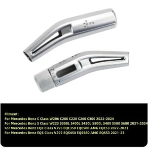 �X�e�A�����O �z�C�[�� �V�t�g ���o�[ ���C�p�[ ���b�h �g���� �J�o�[ �K�p: �����Z�f�X �x���c C E GLC S EQE EQS SL �N���X W206 W223 V295 V297 �V���o�[�E�J�[�{���� SR-CC-4795 Interior parts for cars