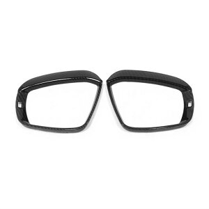 適用: VW フォルクスワーゲン/VOLKSWAGEN T-ROC TROC 2017 2018 2019 カーボンファイバー サイド ドア バックミラー ミラー カバー トリム レイン ガード バイザー シェード ベゼル フレーム SR-AA-4346 Exteri