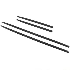 ABS クローム アクセサリー 適用: ホンダ ベゼル/ヴェゼル HEV HR-V 2021-2023 2024 アウター サイド パネル ドア ボディ モールディング トリム プロテクター ABS カーボンファイバー SR-AA-4450 Exterior pa