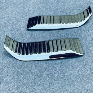 適用: トヨタ ヤリス ヴィッツ クロス 2020-2022 ステンレス スチール リア バンパー プロテクター ステッカー トランク スチール シルバー〜スチール カーボンファイバー SR-AA-4845 Exterior parts for