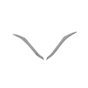 �K�p: �z���_ CRV CR-V 2012 2013 2014 ABS �N���[�� �t�����g �O���� ���� �J�o�[ �t���[�� �g���� �O���� �A�N�Z�T���[ SR-AA-0408 Exterior parts for cars