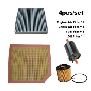 4�s�[�X �t�B���^�[ �Z�b�g �K�p: �W�[���[ �A�g���X �v�� 1.5T 2019-2023 AZKARRA A/C �L���r�� �G���W�� �G�A �I�C�� �t�B���^�[ JLH-3G15TD 2032045400 T50995A-6221B 4�s�[�X �Z�b�g SR-AA-6025 Air conditioner filter