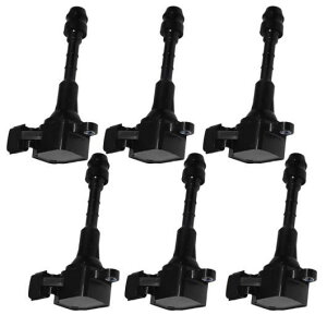 6�s�[�X �C�O�j�b�V���� �R�C�� �K�p: ���Y 350Z �e�B�A�i J31 �t�[�K Y50 2005 3.5L �A���e�B�} L31 L32 �G���O�����h E51 �C���t�B�j�e�B/INFINITI FX 35 G35 �p�[�c 22448AL615 6�s�[�X SR-AA-7275 ignition coil