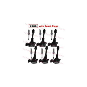 6�s�[�X �C�O�j�b�V���� �R�C�� �K�p: ���Y 350Z �e�B�A�i J31 �t�[�K Y50 2005 3.5L �A���e�B�} L31 L32 �G���O�����h E51 �C���t�B�j�e�B/INFINITI FX 35 G35 6�s�[�X �X�p�[�N �v���O SR-AA-7275 ignition coil