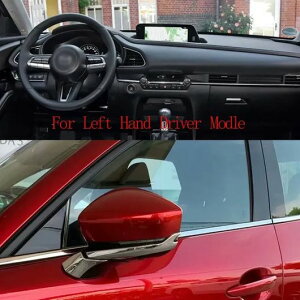 �K�p: �}�c�_ CX30 CX-30 2024 ABS �N���[�� �o�b�N�~���[ �~���[ �X�g���b�v �J�o�[ �g���� ���� �t���[�� ���[���f�B���O �A�N�Z�T���[ ���n���h���p�E�E�n���h���p SR-AA-0475 Interior parts for cars