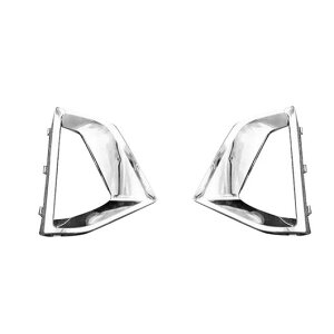 右 フロント バンパー グリル カバー 51119463482 適用: BMW 5シリーズ G38 G30 G31 2021-2024 エア ダクト ブレーキ ケース クローム トリム フレーム SR-BB-0181 Exterior parts for cars