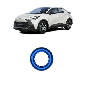 �K�p: �g���^ CHR C-HR 2024 2025 2026 �C���e���A ABS ���b�h �G���W�� �X�^�[�g �{�^�� �����O ���� �J�o�[ �g���� ABS �}�b�g�`ABS �u���[ �J���[ SR-AA-0677 Interior parts for cars