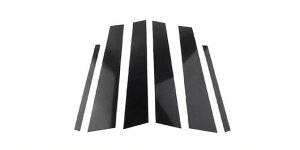 6�s�[�X �s���[ �|�X�g �h�A �E�C���h�E �g���� �J�o�[ �X�e�b�J�[ �L�b�g �K�p: BMW 3�V���[�Y G20 G21 2019 2020 2021 2022 2023 �A�N�Z�T���[ SR-BB-4038 Exterior parts for cars