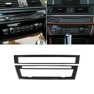 �K�p: BMW F10 5�V���[�Y 2011-2017 �A�N�Z�T���[ �J�[�{�� �G�A�R�� CD �{�^�� �p�l�� �g���� �J�o�[ �t���[�� �C���e���A �X�e�b�J�[ SR-BB-4340 Exterior parts for cars