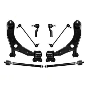 8ピース フロント ロワー コントロール アーム サスペンション スウェイバー エンド リンク キット 適用: マツダ3 5 2004 2005 2006 2007 2008 2009-2014 SR-BB-4833 Car parts