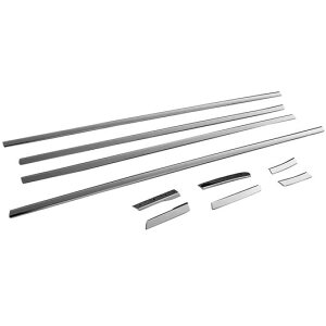 適用: ホンダ ベゼル/ヴェゼル HR-V HRV 2021 2022 エクステリア ステンレス ボトム ウインドウ シル モールディング トリム プロテクター ストリップ 10ピース SR-BB-5202 Exterior parts for cars