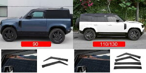 Kp: h[o[/LAND ROVER fBtF_[ 90 110 2020-2023 ubN GNXeA EChE oCU[ C T fBtF_[ 90EfBtF_[ 110 SR-BB-6317 Exterior parts for cars
