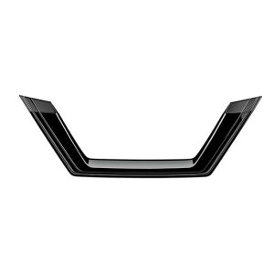 適用: 日産 ローグ X-トレイル T33 2021-2023 光沢ブラック フロント センター グリル グリル 装飾 フレーム トリム ABS 1ピース SR-BB-6409 Exterior parts for cars