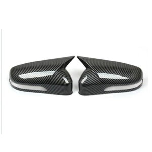 バックミラー サイド ミラー カバー 適用: 奇瑞汽車 Tiggo 8 プロ マックス 2018 2019 2020 2021 2022 ウイング キャップ リア ビュー カーボン パターン・ブライトブラック SR-BB-8105 Exterior parts for cars