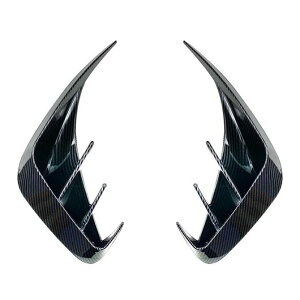 リア バンパー カナード/スプリッタ 適用: BMW 3シリーズ G20 320E 330E 318i 320i 325i 330i 340i 2019 2020 2021 2022 カーボン調 カナード・光沢ブラック カナード SR-BB-8106 Exterior parts for cars