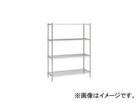 エレクター/ERECTA ステンレスシェルフ 4段 SMS910PS19004 Stainless steel shelf stage