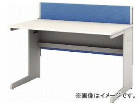 IRIS デスクパネル・コンセント付デスク幅1200mm ブルー CPD-1270-W-BL(7594119) Desk panel with outlet desk width blue