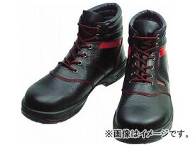 シモン 安全靴 編上靴 SL22-R 黒/赤 27.0cm SL22R-27.0(3255697) Safety Shoes Edition Senior Black Red