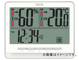 タニタ デジタル温湿度計 TT-538-BK(7658711) Digital thermometer