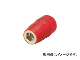 KTC 絶縁工具 9.5sq.ソケット 10mm ZB3-10(7542950) Insulation tool Socket