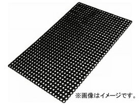 トラスコ中山 有孔ラバーマット 1000×1500mm TTRM-1015(8195234) Pole rubber mat