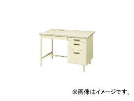 トヨスチール 片袖デスクコードホール付(旧JISタイプ) 100CG-C851N(7870604) With one sleeved desk code hole former type