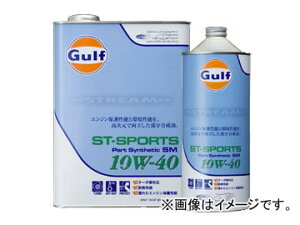 Kt/Gulf GWIC Xg[/STREAM ST-X|[c 10W-40 SM F4L×6 engine oil
