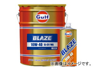 Kt/Gulf GWIC uCY/BLAZE 10W-40 SL/CF/MA F20L×1 engine oil