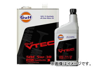 Kt/Gulf GWIC CebN/VTEC 5W-30 F4L×3 engine oil