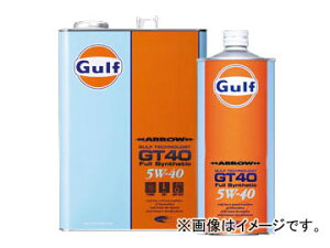 Kt/Gulf GWIC A[/ARROW GT40 5W-40 F4L×3 engine oil
