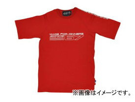 2輪 エルフ Tシャツ レッド 選べる3サイズ ET-122 shirt