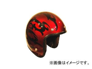 2�� 72JAM JET HELMET �W�F�b�g�w�����b�g JAM CUSTOM PAINTING TRIBAL RD JCP-22 JAN�F4562286790366