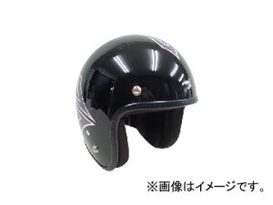 2�� 72JAM JET HELMET �W�F�b�g�w�����b�g JAM CUSTOM PAINTING JCP SPINDLE MB(�~�b�h�i�C�g�u���b�N) JCP-39 JAN�F4562286790748