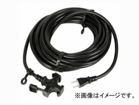 宏和/KOWA ソフトタイプ延長コード 15A 10m 黒 KM05-10 JAN：4580138480050 Soft type extension code