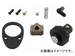 KTC 6.3sq.���`�F�b�g�w�b�h���y�A�L�b�g BR2E-K Ratchet headl pair kit