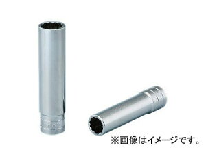 KTC 12.7sq.�f�B�[�v�\�P�b�g�i�\��p�j B4L-19W Deep socket twelve corners
