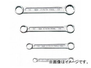 KTC Xg[gV[g߂˃`Zbgm4{gn M1004 Straight short glasses wrench set pcs
