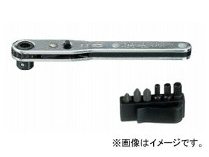 KTC 板ラチェット差替えドライバセット TMDB8 Plate ratchet replacement driver set