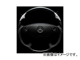 ギャルソン ラグジュアリー クリスタルステアリング（純正エアバッグ対応） MERCEDES-A メルセデス・ベンツ Sクラス W221 MC前 Luxury crystal steering genuine airbags compatible