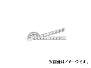 V vgN^[ ~j Vo[ 40 Ɩڐ10cm 62995 JANF4960910629950 Protractor Mini Silver Rod Mimori