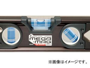 �V�������� �n���f�B���x�� MEGA-MAG 150mm �� �}�O�l�b�g�t 73133 JAN�F4960910731332 Handy level with black magnet