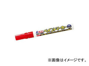 �V�������� �H���p �y�C���g�}�[�J�[ ���� �ېc �� 78415 JAN�F4960910784154 Construction paint marker medium character round core red