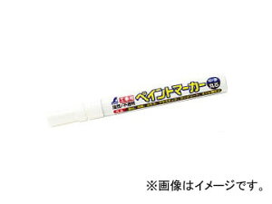�V�������� �H���p �y�C���g�}�[�J�[ ���� �ېc �� 78418 JAN�F4960910784185 Construction paint marker medium character round core white