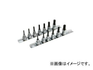 XGJQc[ Pro-Auto 3/8h DRIVE wbNXrbg\PbgnK[Zbg No.113-31M JANF4989530680202 Hex Bit Socket hanger Set