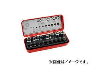 XGJQc[ Pro-Auto 17PC. XyVrbg\PbgZbg No.17T JANF4989530685399 Special bit socket set