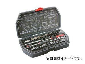 XGJQc[ Pro-Auto 1/4h 39PC. XvC\PbgZbg No.PA852 JANF4989530682329 Splin socket set