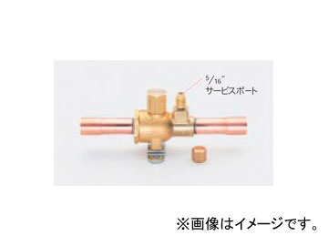 タスコジャパン R410A用ボールバルブ（アクセスポート付） 1”1 TA281HC-14  Ball valve for with access port