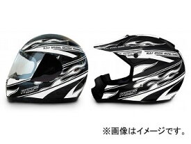 2輪 MDF ヘルメットグラフィックファイアー 品番：P036-9603 ホワイト JAN：4580394141412 Helmet graphic fire